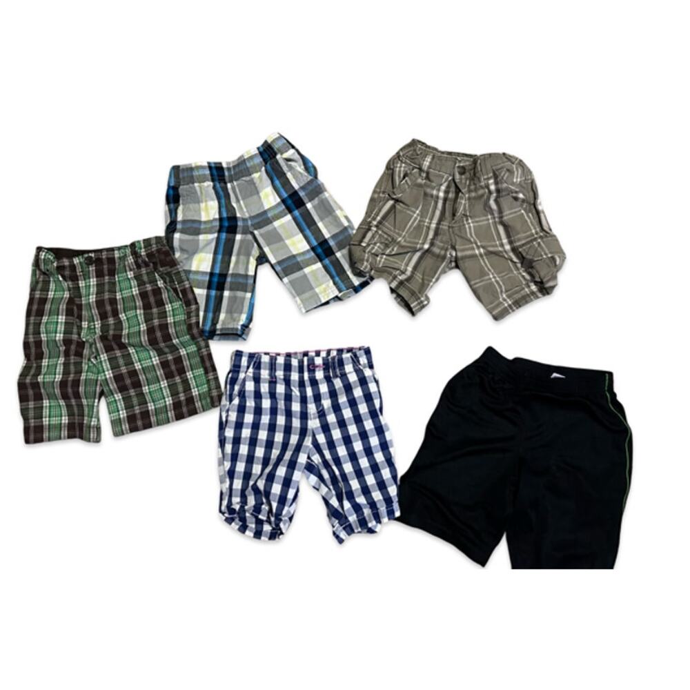 Lot 5T Faded Glory Carter’s Cherokee Circo Plaid  Shorts